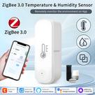 Sensor De Temperatura E Umidade Para Casa Inteligente Tuya Zigbee Com Monitoramento Remoto via APP,