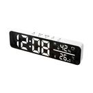 Sensor De Temperatura E Umidade WiFi Com Despertador SZ-01T Para Decoração E Suprimentos Domésticos