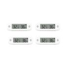 Sensor De Temperatura E Umidade WiFi Inteligente Com Alarme Remoto via App Tuya, Compatível Com