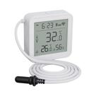 Sensor De Temperatura E Umidade WiFi Inteligente Com Cabo De Sonda Externa Controle Remoto Pelo APP