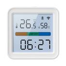 Sensor De Temperatura E Umidade Zigbee 3.0 Para Casa Inteligente Com Controle Remoto via APP Tuya