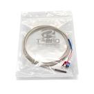 Sensor de temperatura T-PRO RTD PT100 -50C a 200C Aço Inoxidável