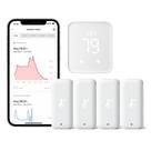 Sensor de Umidade WiFi SwitchBot 4 Unidades com Hub 2 IP65 Sensor de Umidade WiFi SwitchBot 4 Unidades com Hub 2 IP65