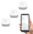 Sensor de vazamento de água, pacote com 3 unidades, alcance de 400 m e hub