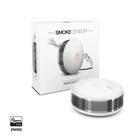 Sensor Detector De Fumaça Inteligente Fibaro Fgsd002 WIFI Bluetooth Temperatura Alarme Controle Voz