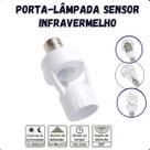 Sensor E27 com Fotocélula para Iluminação Externa e Detecção de Movimento Instantânea