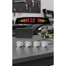 Sensor Estacionamento 18mm Prata C/ Display Sonoro Universal