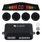 Sensor Estacionamento Ré 4 Pontos Traseiro Display