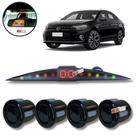 Sensor Estacionamento Ré Visor Slim Volkswagen Virtus Todos