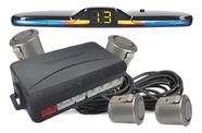 Sensor Estacionamento Universal Sonoro Com Display Premium