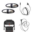 Sensor Hand Grip Kit Cabos da Roda Medidor Cardiaco Lx 160 G3 Bicicleta Spinning Esteira Esporte Academia Esporte Fit