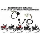 Sensor Indicador de Marchas CG 150 Fan 125 a 150 Bros 150 a 160 CG 160 XRE 190 Sensor Indicador de Marchas CG 150 Fan 125 a 150 Bros 150 a 160 CG 160 XRE 190