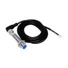 Sensor indutivo m12 na+nf modelo lm12-3002nct faceado npn