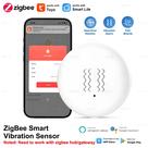 Sensor Inteligente De Detecção De Vibração Zigbee, Alarme De Choque Em Tempo Real, Notificação