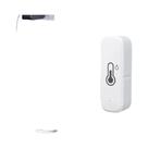 Sensor Inteligente De Temperatura E Umidade Tuya Zigbee 3.0 Com Monitoramento Remoto via APP E