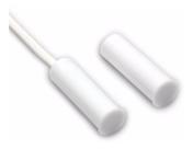 sensor magnético de porta de embutir com ampola reed switch tubo branco sem o imã