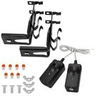 Sensor para porta de garagem Pevxou 41A5034 com suportes Sensor para porta de garagem Pevxou 41A5034 com suportes