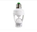 Sensor Presença Com Fotocélula P/ Lâmpada Timer Soquete E27
