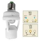 Sensor Presença Com Fotocélula Para Lâmpada Soquete E27 - +BR