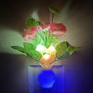 Sensor RGB Plug-in Flower Mushroom Night Light Kazgroth