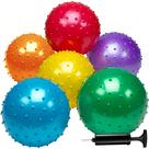 Sensory Balls Bedwina Knobby de 7 polegadas com bomba para crianças (pacote com 6)