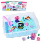 Sensory Bin Creativity for Kids Mermaid com brinquedos para mais de 3 a 4 anos