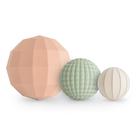 Sensory Toy mushie Silicone Nesting Spheres Blush Color