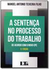Sentença No Processo do Trabalho, A - LTR