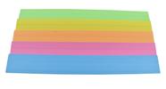 Sentence Strip School Smart Assorted Neon, 3x60 cm, pacote com 100