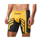 SEOBEAN-Nova roupa de banho colorida de cintura baixa masculina, roupa de banho longa VORTEX