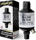 Separador de água com compressor de ar LE LEMATEC AI303 1/4 NPT