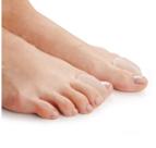 Separador de dedos de silicone para calosidades Foot Care - Hidrolight