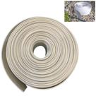 Separador Grama Limitador Jardim Borda 10cm X 50m Branco - PLASTIMAIS