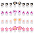 Separadores de dedos minkissy Silicone 32 unidades para pedicure feminina