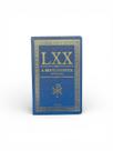 Septuaginta - LXX em Português Capa Dura Azul Lateral Dourada