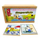 Sequencia Lógica Desperdício Brinquedos Educativos Pedagógico Infantil Cognitivo de Madeira Carlu Criança 5 anos Sequencia Lógica Desperdício Brinquedos Educativos Pedagógico Infantil Cognitivo de Madeira Carlu Criança 5 anos