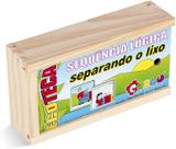 Sequência Lógica Separando o Lixo - MDF - 16 Peças