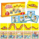 Sequencing Cards Jogo de tabuleiro Kasfalci Sequence para crianças