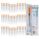 Seringa 1ml agulha fixa 8mm x 0,30mm venper zero residuo 50 unidades