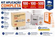 Seringa 3mL Agulha 25x0,70 Com Curativo Completo para Aplicação