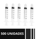 Seringa 3ml Descartavel Lock SR 500 unidades Seringa 3ml Descartavel Lock SR 500 unidades