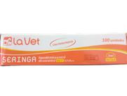 Seringa 5ml c/ agulha 22G 1" (caixa com 100 unidades) *Uso Veterinário*