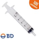 Seringa 5ml Sem Agulha Bico Liso Luer Slip - BD - 100 Unidades