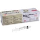 Seringa 5ML sem Agulha Bico Luer LOCK Descarpack C/ 100 Unidades