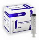 Seringa 60mL Luer Slip Sem Agulha - Caixa com 25 unidades - Medix