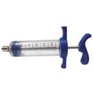 Seringa Acrílica Com Graduação - Sem Regulagem - 30ml - Azul