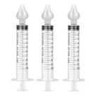 Seringa Aspirador Nasal Para Bebê Com Ponta De Silicone 3und