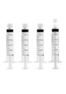 Seringa BHOWISK de 10 ml Luer Lock com tampa estéril, pacote com 25