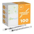 Seringa Care Touch CTSLL1-VC de 1 ml com ponta Luer Lock (pacote com 100)
