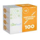 Seringa Care Touch CTSLS1-VC 1ml Luer Slip 100 unidades